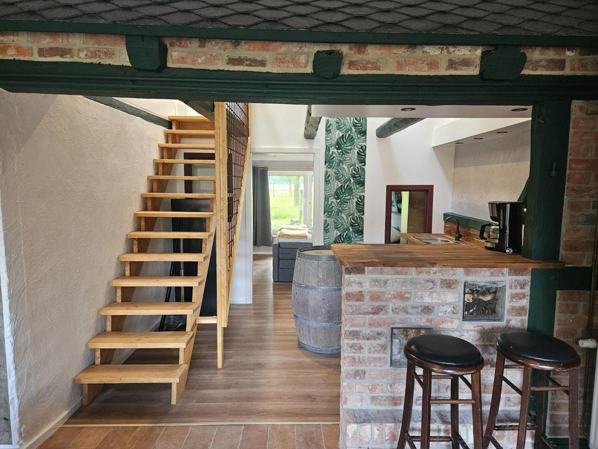 Ferienhaus Banana Lodge Bruchhausen-Vilsen Kültér fotó